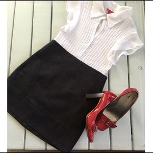 J. Crew Wool Blend Pencil Skirt